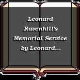 Leonard Ravenhill's Memorial Service