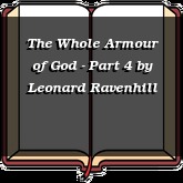 The Whole Armour of God - Part 4