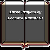 Three Prayers