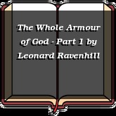 The Whole Armour of God - Part 1