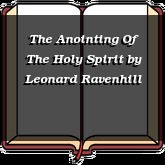 The Anointing Of The Holy Spirit