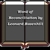Word of Reconciliation