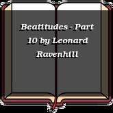 Beatitudes - Part 10