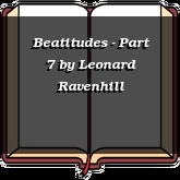 Beatitudes - Part 7
