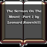 The Sermon On The Mount - Part 1