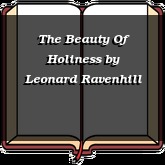 The Beauty Of Holiness
