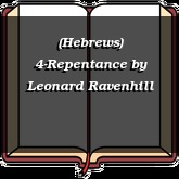 (Hebrews) 4-Repentance