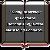 **Long Interview of Leonard Ravenhill by David Mainse