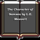 The Character of Samson