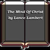 The Mind Of Christ