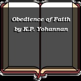 Obedience of Faith