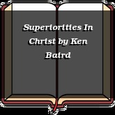 Superiorities In Christ