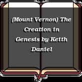 (Mount Vernon) The Creation in Genesis