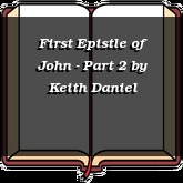 First Epistle of John - Part 2
