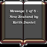 Message 1 of 5 - New Zealand