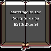 Marriage in the Scriptures