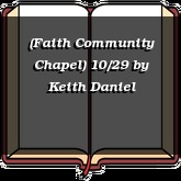 (Faith Community Chapel) 10/29