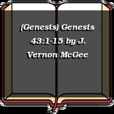 (Genesis) Genesis 43:1-15