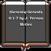 (Genesis) Genesis 6:1-7