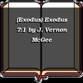 (Exodus) Exodus 7:1