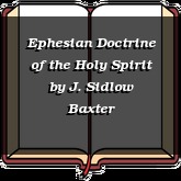 Ephesian Doctrine of the Holy Spirit