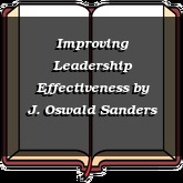 Improving Leadership Effectiveness