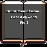 Great Commission - Part 2