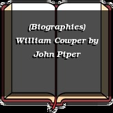 (Biographies) William Cowper