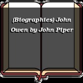 (Biographies) John Owen