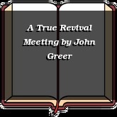 A True Revival Meeting