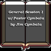 General Session 1 w/ Pastor Cymbala