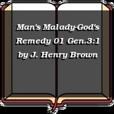 Man's Malady-God's Remedy 01 Gen.3:1
