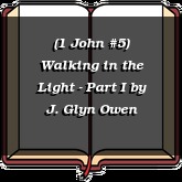 (1 John #5) Walking in the Light - Part I
