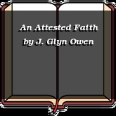 An Attested Faith