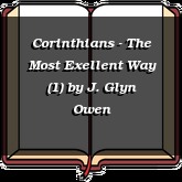 Corinthians - The Most Exellent Way (1)