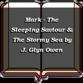 Mark - The Sleeping Saviour & The Stormy Sea