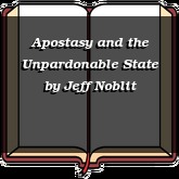 Apostasy and the Unpardonable State