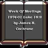 Week Of Meetings 1974-01 Luke 18:9