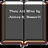 Thou Art Mine