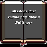 Missions Fest Sunday