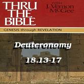 Deuteronomy 18.13-17