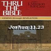 Joshua 11.23