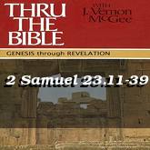 2 Samuel 23.11-39