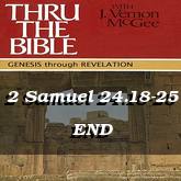 2 Samuel 24.18-25 END