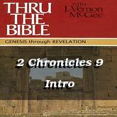2 Chronicles 9 Intro