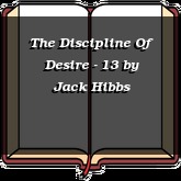 The Discipline Of Desire - 13