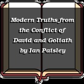 Modern Truths from the Conflict of David and Goliath