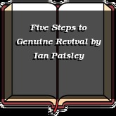 Five Steps to Genuine Revival