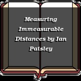 Measuring Immeasurable Distances