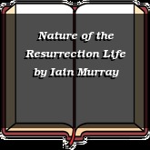 Nature of the Resurrection Life